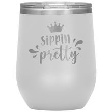 Load image into Gallery viewer, Sippin Pretty, Wine Tumbler

