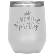 Load image into Gallery viewer, Sippin Pretty, Wine Tumbler