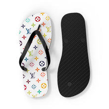 Load image into Gallery viewer, Multi-Colored LV Flip Flops