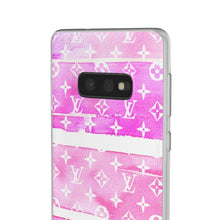 Load image into Gallery viewer, Inspired Pink Watercolor Flexi Phone Case
