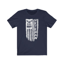 Load image into Gallery viewer, Navy Veteran, Unisex Tee