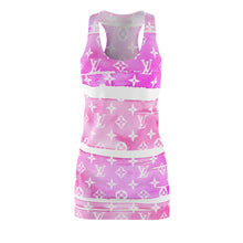 Load image into Gallery viewer, Inspired Blue Watercolor Dress