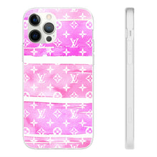 Load image into Gallery viewer, Inspired Pink Watercolor Flexi Phone Case