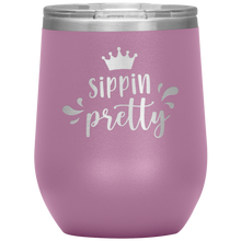 Load image into Gallery viewer, Sippin Pretty, Wine Tumbler