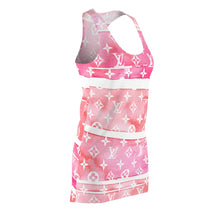 Load image into Gallery viewer, Inspired Red Watercolor Dress