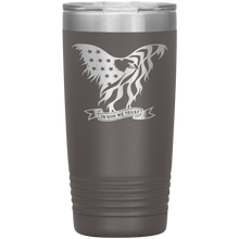 Load image into Gallery viewer, In God We Trust, American Eagle and Flag, 20oz Tumbler