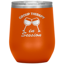 Load image into Gallery viewer, Group Therapy In Session, Wine Tumbler