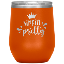 Load image into Gallery viewer, Sippin Pretty, Wine Tumbler