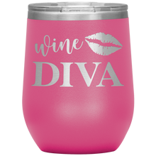 Load image into Gallery viewer, Wine Diva, Wine Tumbler