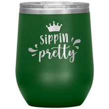 Load image into Gallery viewer, Sippin Pretty, Wine Tumbler