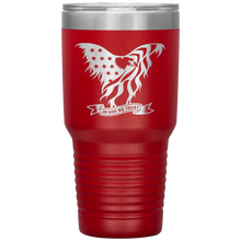 Load image into Gallery viewer, In God We Trust, American Flag Eagle, 30oz Tumbler