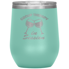 Load image into Gallery viewer, Group Therapy In Session, Wine Tumbler
