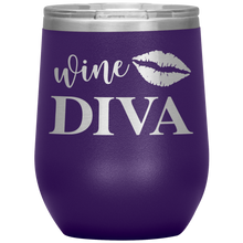 Load image into Gallery viewer, Wine Diva, Wine Tumbler
