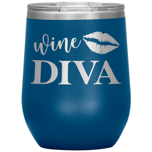 Load image into Gallery viewer, Wine Diva, Wine Tumbler