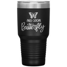 Load image into Gallery viewer, Anti-Social Butterfly, 30oz Tumbler