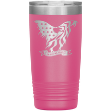 Load image into Gallery viewer, In God We Trust, American Eagle and Flag, 20oz Tumbler