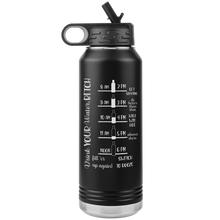 Load image into Gallery viewer, Drink Your Water Bitch, 32oz Water Bottle