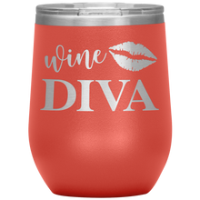 Load image into Gallery viewer, Wine Diva, Wine Tumbler
