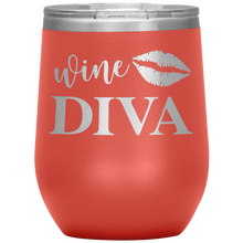 Load image into Gallery viewer, Wine Diva, Wine Tumbler