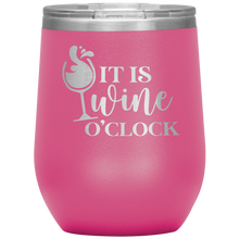 Load image into Gallery viewer, It's Wine O'Clock, Wine Tumbler