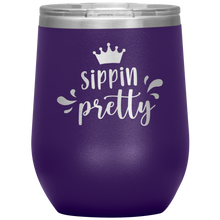 Load image into Gallery viewer, Sippin Pretty, Wine Tumbler