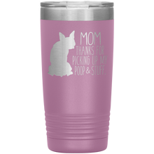 Load image into Gallery viewer, Boston Terrier Mom Thanks For Picking Up My Poop, 20oz Tumbler