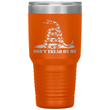 Load image into Gallery viewer, Don't Tread on Me Snake Tumbler, 30oz Tumbler