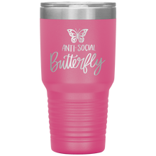 Load image into Gallery viewer, Anti-Social Butterfly, 30oz Tumbler