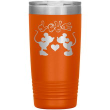 Load image into Gallery viewer, Mickey and Minnie Love, 20oz Tumbler