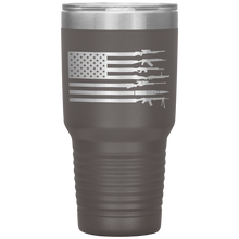 Load image into Gallery viewer, American Flag Gun, 30 oz Tumbler