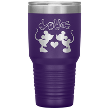 Load image into Gallery viewer, Mickey and Minnie Love, 30oz Tumbler