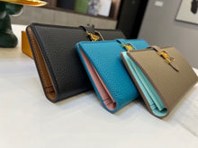 Load image into Gallery viewer, Long Leather Fold Wallets
