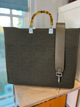 Load image into Gallery viewer, Olive Green Medium Sunshine Tote
