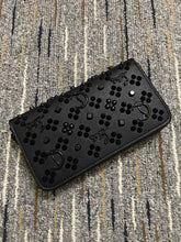 Load image into Gallery viewer, Black Leather Studded Louboutin Wallet
