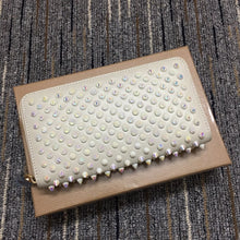 Load image into Gallery viewer, White Studded Louboutin Wallet
