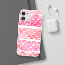 Load image into Gallery viewer, Inspired Red Watercolor Flexi Phone Case
