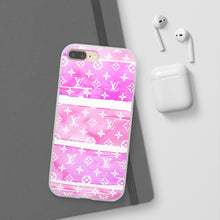 Load image into Gallery viewer, Inspired Pink Watercolor Flexi Phone Case
