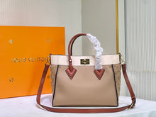 Load image into Gallery viewer, Leather Purse / Crossbody Combo Beige
