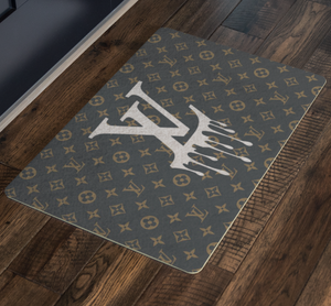 Designer "Drip" Inspired Door Mats