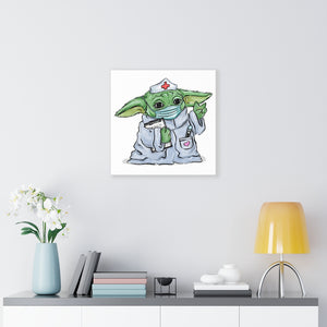 Copy of Cool Llama, Canvas Wrap