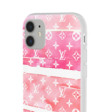 Load image into Gallery viewer, Inspired Red Watercolor Flexi Phone Case
