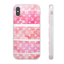 Load image into Gallery viewer, Inspired Red Watercolor Flexi Phone Case
