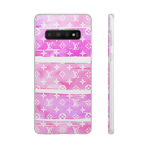 Inspired Pink Watercolor Flexi Phone Case