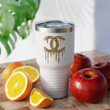 Load image into Gallery viewer, Cheetah Print CC Drip Logo, 30oz Tumbler
