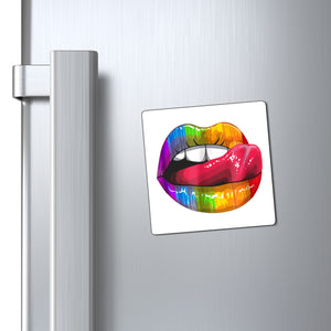 Rainbow Lips Magnet