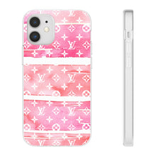 Load image into Gallery viewer, Inspired Red Watercolor Flexi Phone Case
