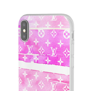 Inspired Pink Watercolor Flexi Phone Case