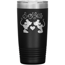 Load image into Gallery viewer, Mickey and Minnie Love, 20oz Tumbler
