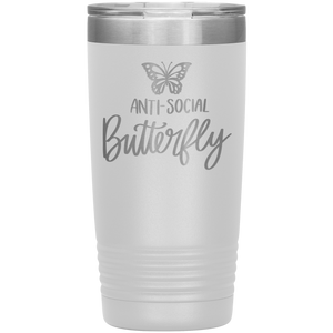 Anti-Social Butterfly, 20oz Tumbler