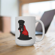 Load image into Gallery viewer, Black Lab Dog, I Love Mom Tattoo, Coffee Mug
